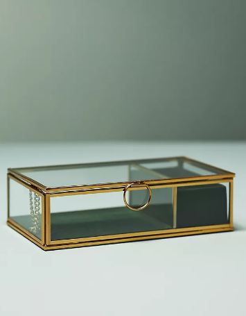 Glass Trinket Box